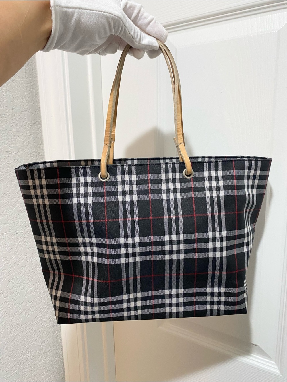 Vintage Burberry Tote